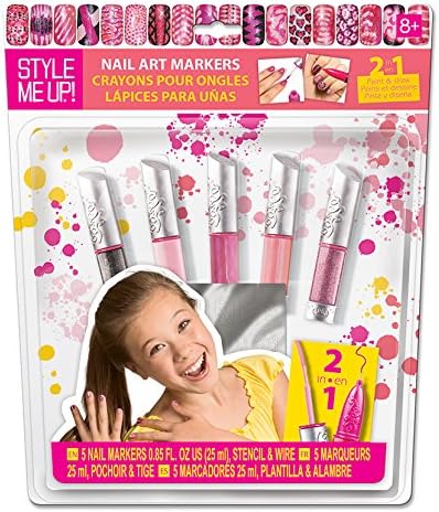 Buki France – 1632 – Papercrafting Kit – For Nail Art Pen – Pink
