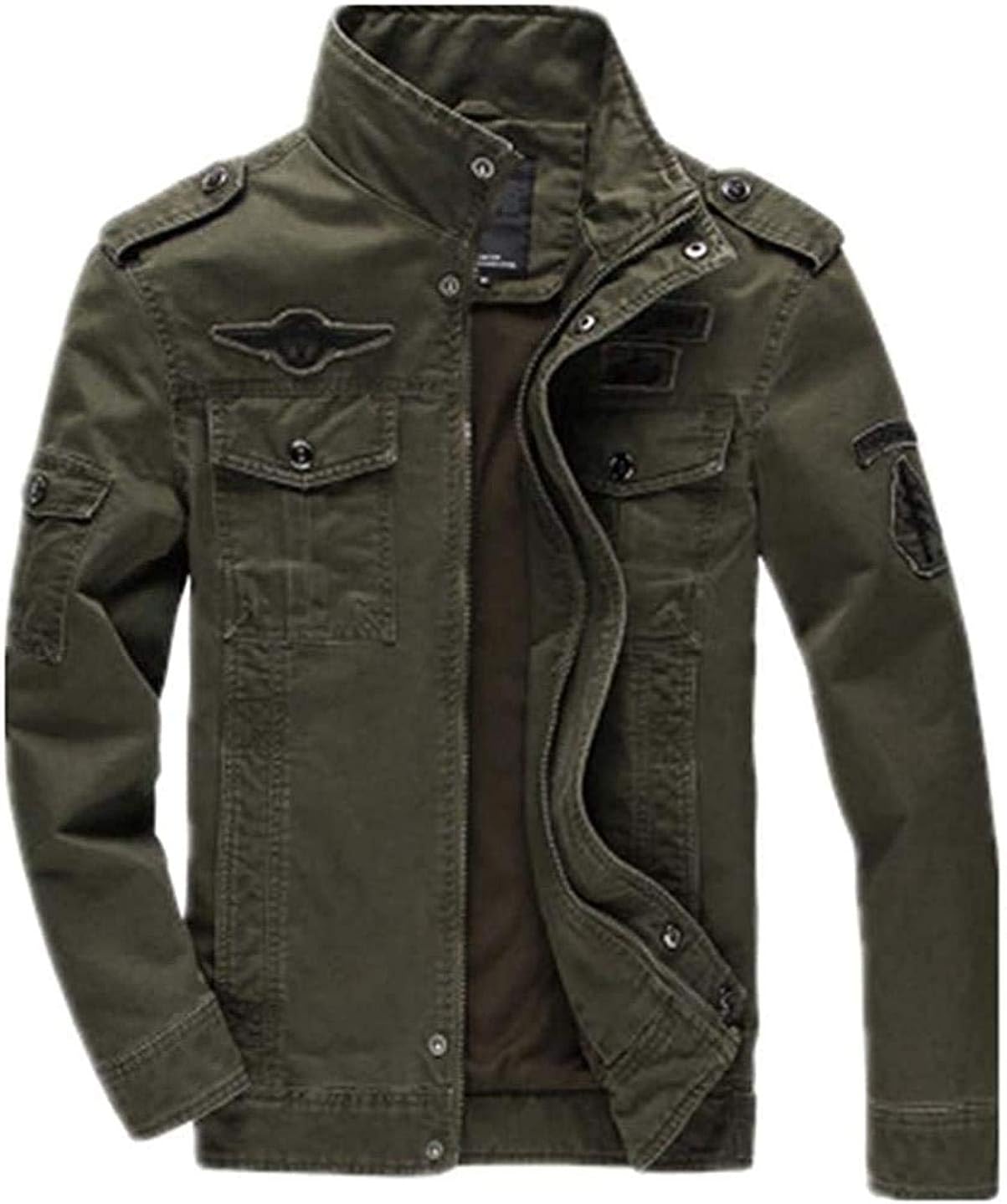 Men's Jacket Casual Large OutdooSports Overalls: Amazon.co.uk: Clothing