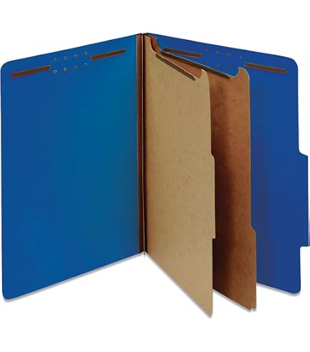 Amazon.com : Universal 10302 Pressboard Classification Folders