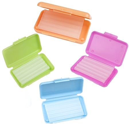 ROSENICE 10 St¨¹cke Dental Wax f¨¹r kieferorthop?die Braces Tr?ger (Lemon Flavor)