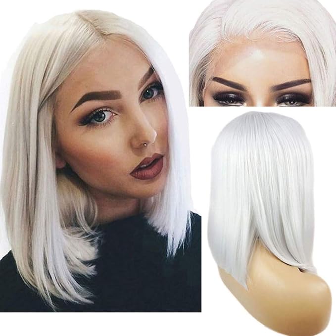 Amazon Com Lavany Short Bob Wigs Shoulder Length Hair Extension