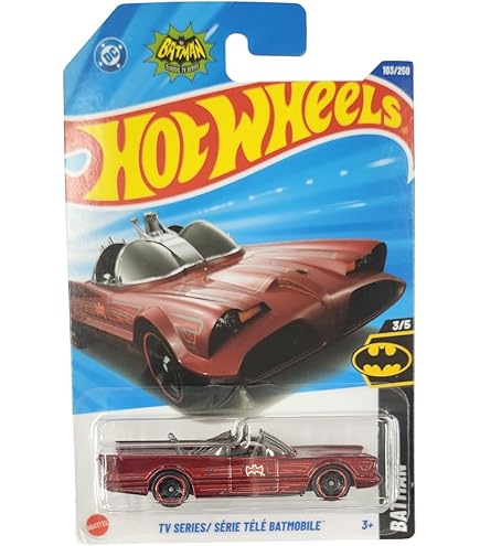 Amazon.com: Hot Wheels Batman Classic TV Series Batmobile, [1966