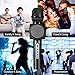 ESHISHANG Multi Magic Karaoke player Portable Wireless Bluetooth Microphone with Mic Speaker Condenser Fashion Home Mini Karaoke Player KTV Singing Record for Apple Samsung iPhone Smart Phone (Black)