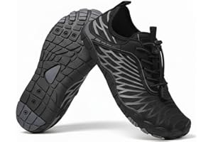 Barefoot Shoes for Women Men, Non-Slip Breathable Water Shoes for Hiking Walking Running Beach, Wide Toe Footwear Sneakers