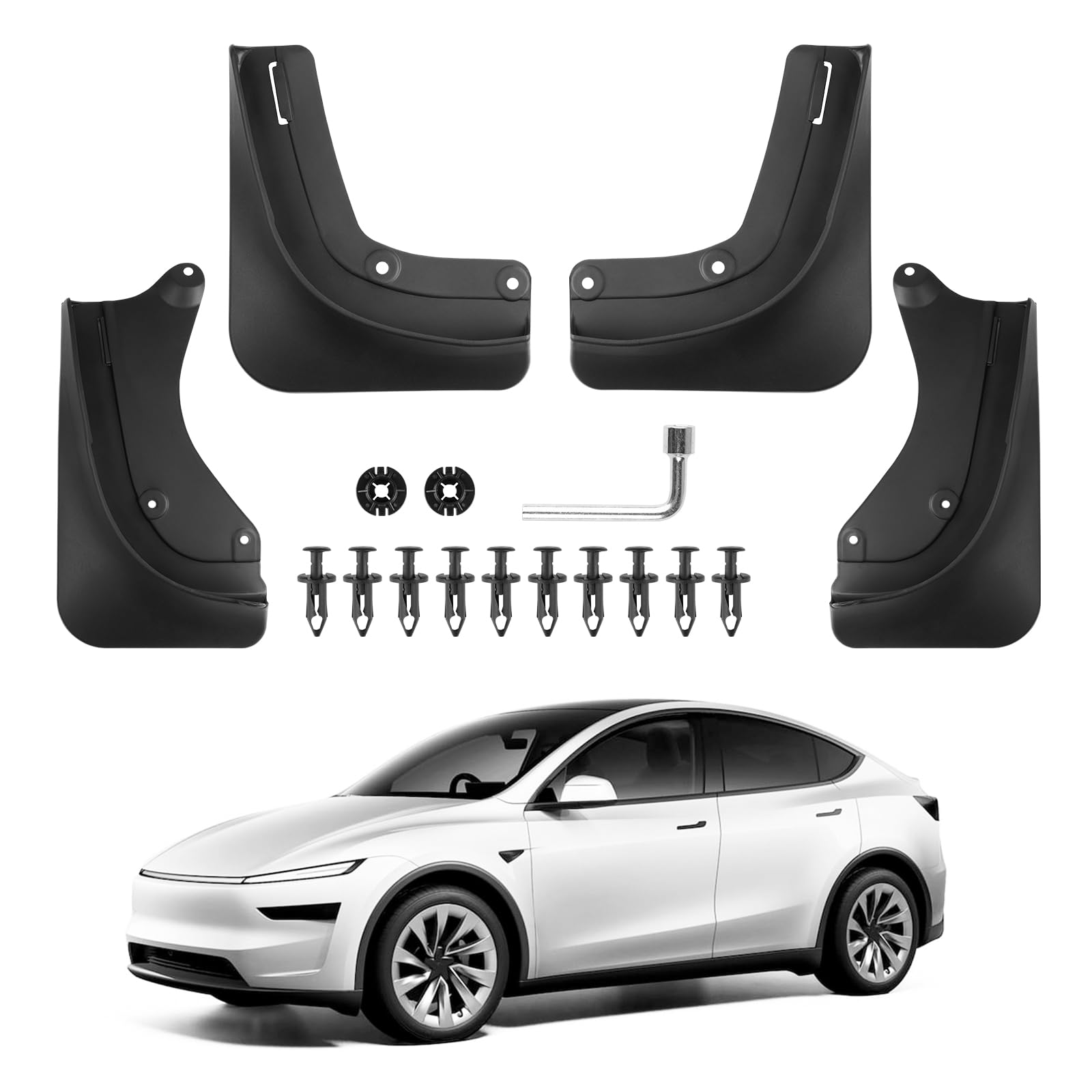 Shademax Custom for 2025 Tesla New Model Y Juniper Mud Flaps Splash ...