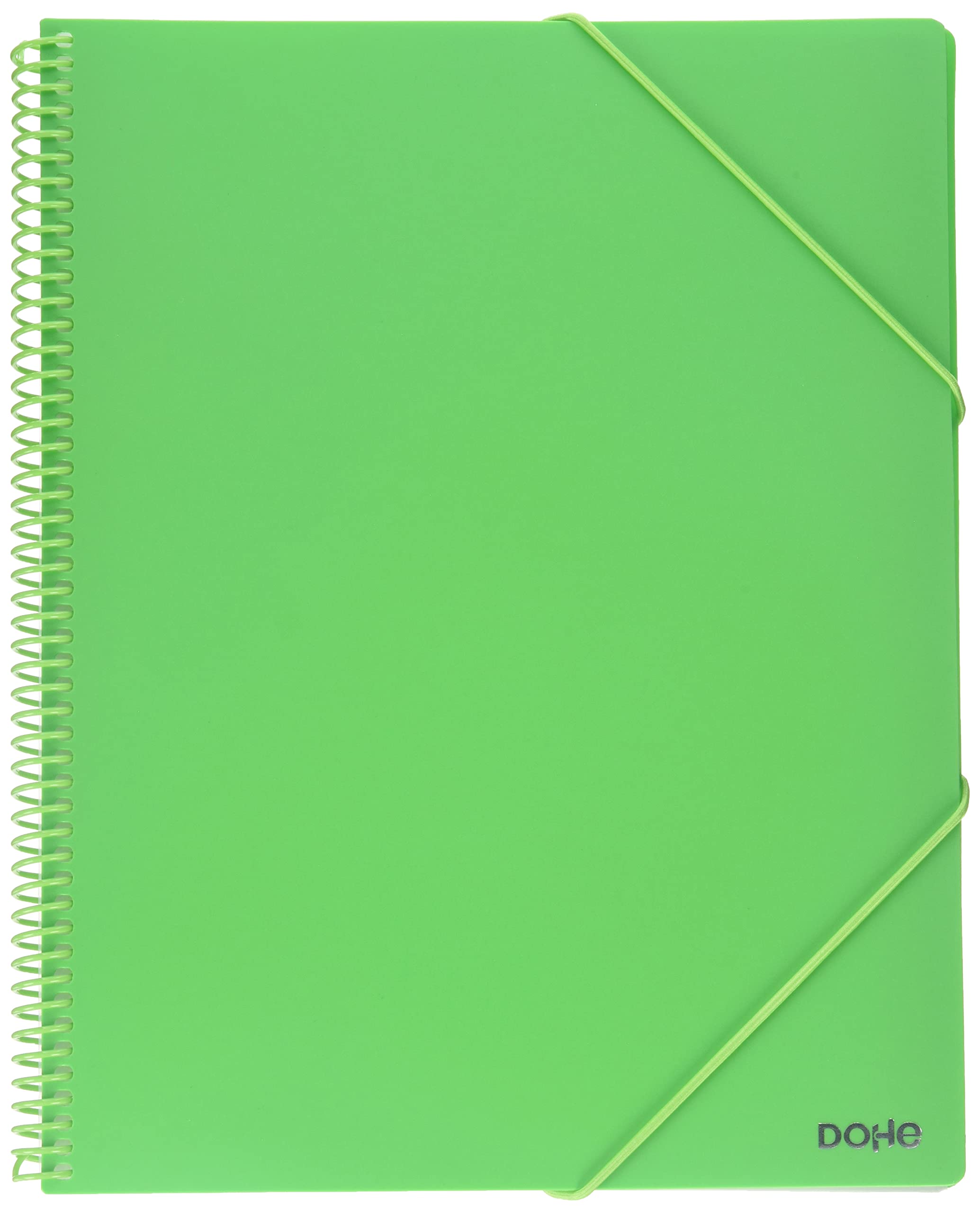 Spiral Binder - 30 Pockets of 80 Micron - Green