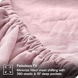 Bare Home Ultra Soft Washed Microfiber 4 Piece