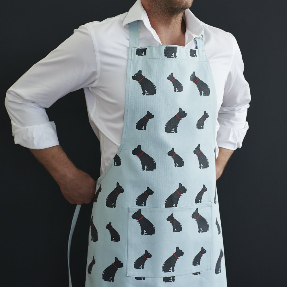 Sweet William French Bulldog apron