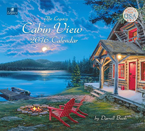 Legacy Publishing Group 2016 Wall Calendar, Cabin View (WCA17979)