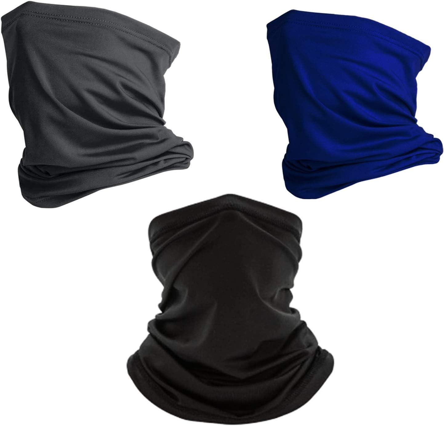 Snood Face Mask UK MADE Snoods for Men, Women x3 Windproof Scarf Mask