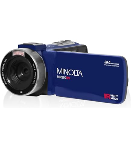 Amazon.com : Minolta Camcorder - 1080p Full HD Video, 24MP Photos
