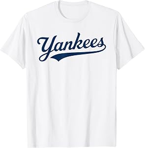 Vintage Yankee Name Personalized T-Shirt