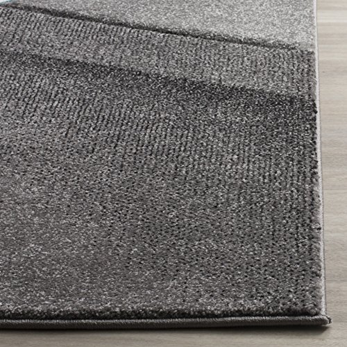 Safavieh Hollywood Collection HLW714D Grey and Teal Mid-Century Modern Abstract Runner (2'2 x 8')