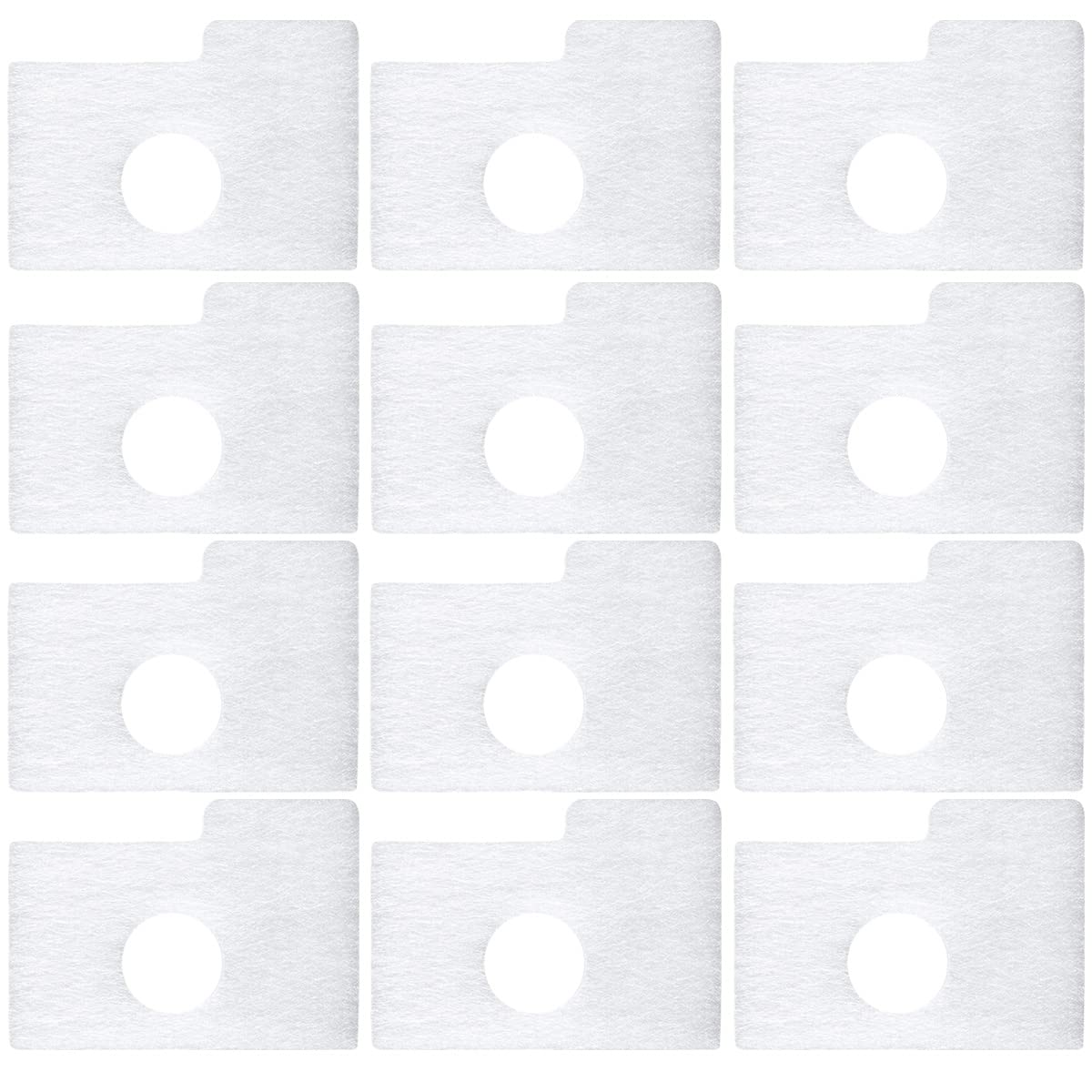ZAMDOE MS170 Air Filter Kit Air Cleaner for Stihl MS 170 MS180 017 018 Chainsaw Replacement Parts, Replaces # 1130 124 0800 (12 Pack)