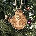 Ornament - VBoy - Raw Wood 3x3in