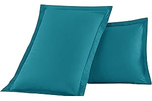 Elegant Comfort Lot de 2 taies d'oreiller de luxe ultra douces de qualité hôtelière en microfibre doublement brossée, infrois