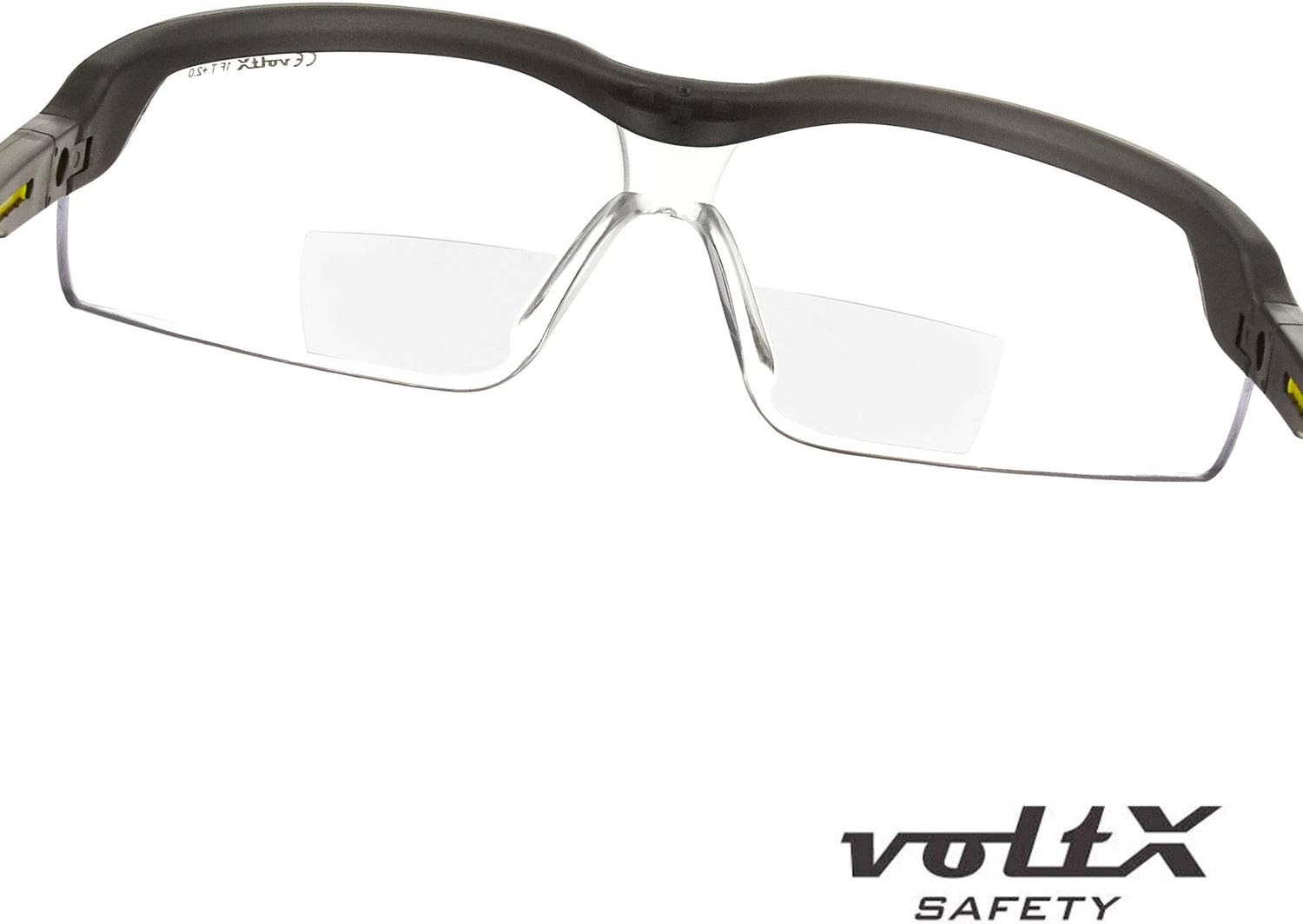 voltX GT ADJUSTABLE Bifocal Reading Safety Glasses (Clear Lens +1.5), UKCA & CE EN166FT Certified, Anti fog coated - Image 4