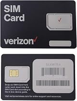 Verizon Wireless 4G LTE SIM Card 3-in-1 Nano Micro Standard 4FF 3FF 2FF view 3