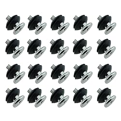 SQXBK 20PCS 3.5 Inch Anti Vibration Mounting Screws