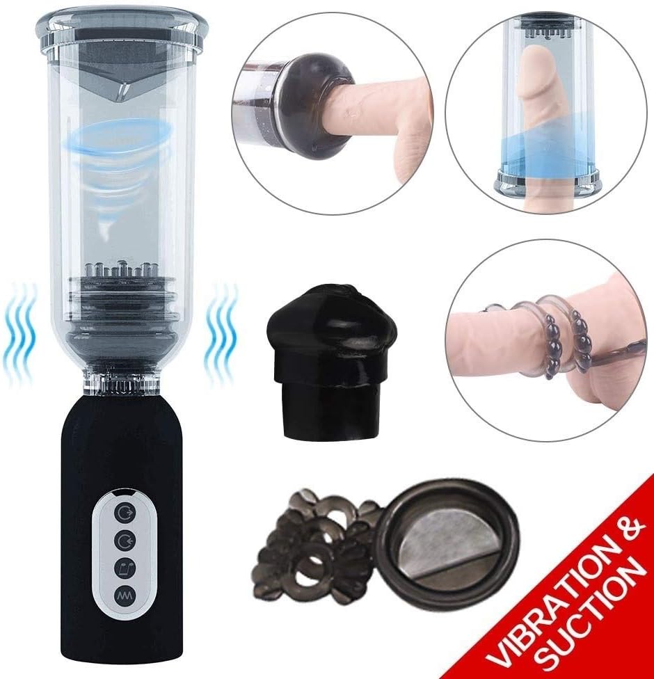 KJHM lifelike enjoy Pennis Pump Bigger Pump Enlargement Pump for Man Pennis Enlargement Extender Pennis Pumps Enlargers,Increased Your Manhood Easily Novelty Sweet Toy