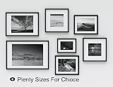 YiPinYin Black A2 Boxed Gallery Frame Set of 3 with Mount for A3 Photos view 7
