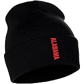 Daxton Vertical USA Cities Cuffed Beanie Winter Knit hat Skully Cap