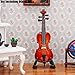 Odoria 1/12 Miniature Cello Dollhouse Musical Instruments Accessories