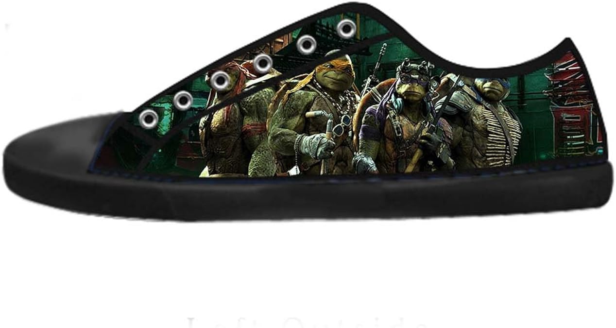 LeonBin Custom Teenage Mutant Ninja Turtles Canvas Shoes