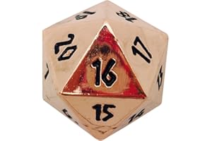 Norse Foundry Copper Still Countdown 25mm Full Metal D20 Dice Life Counter TCG CCG …