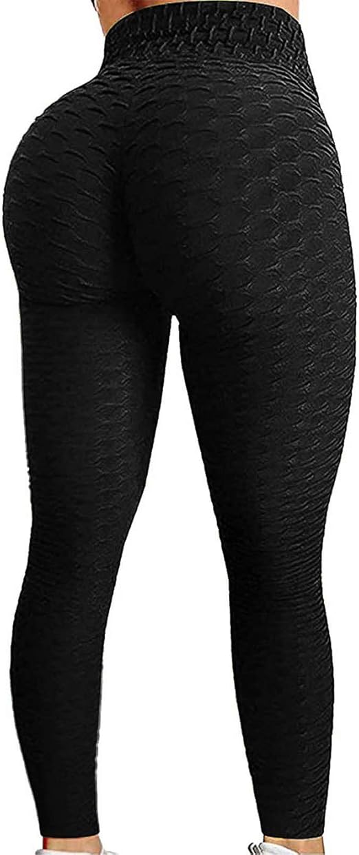 JED Women's High Waist Yoga Trousers Without Pockets Leggings Tummy