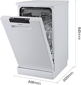 Hisense Slimline Dishwasher 10 Place White HS523E15WUK 30 Min Quick Wash view 2