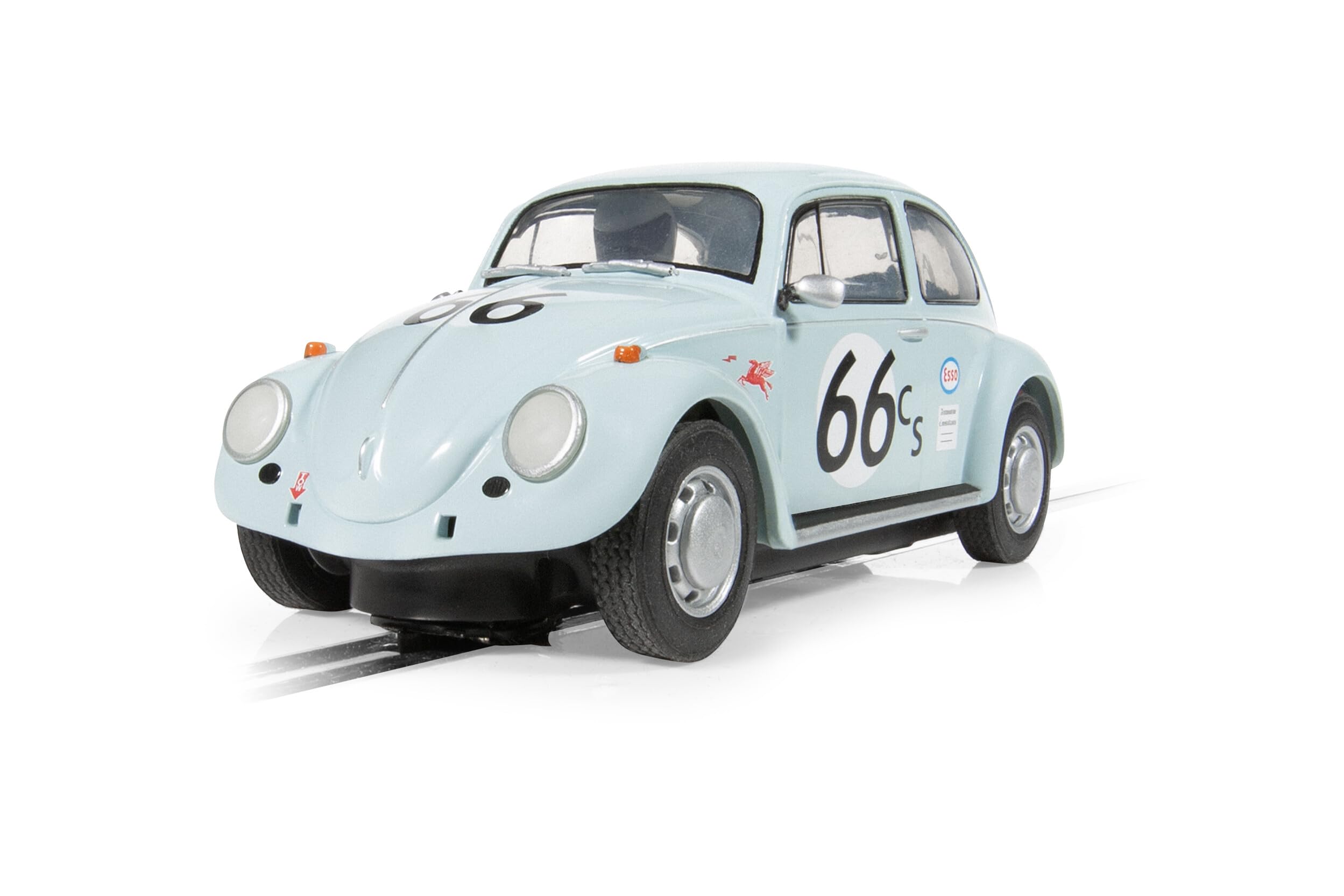 Scalextric C4498 Volkswagen Beetle - Blue 66 Slot - Cars