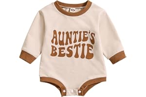 Xinhuida Baby Boys Girls Sweatshirts Toddler Bestie Statement Printed Long Sleeve T-Shirt Tops Pullover Fall Winter Clothes