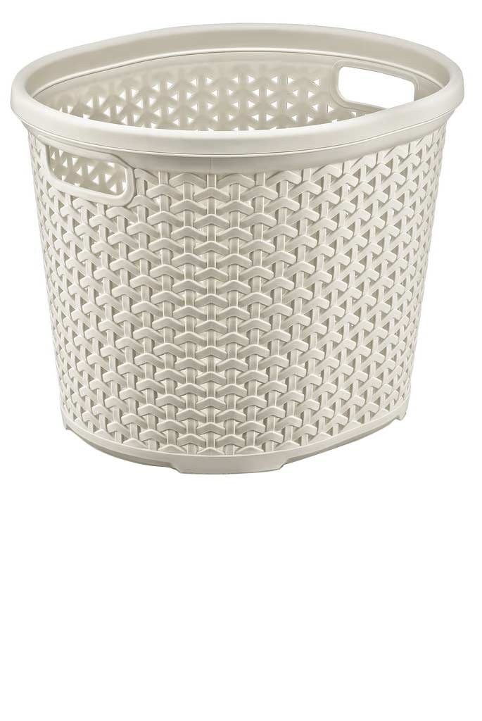 Maya Professional Tools 071215b Multi-Purpose Basket Ratan without Lid, 15 liters, Beige