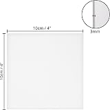 Belle Vous Blank Canvas 24 Pack 10x10 cm Pre Stretched Panels 3mm view 2