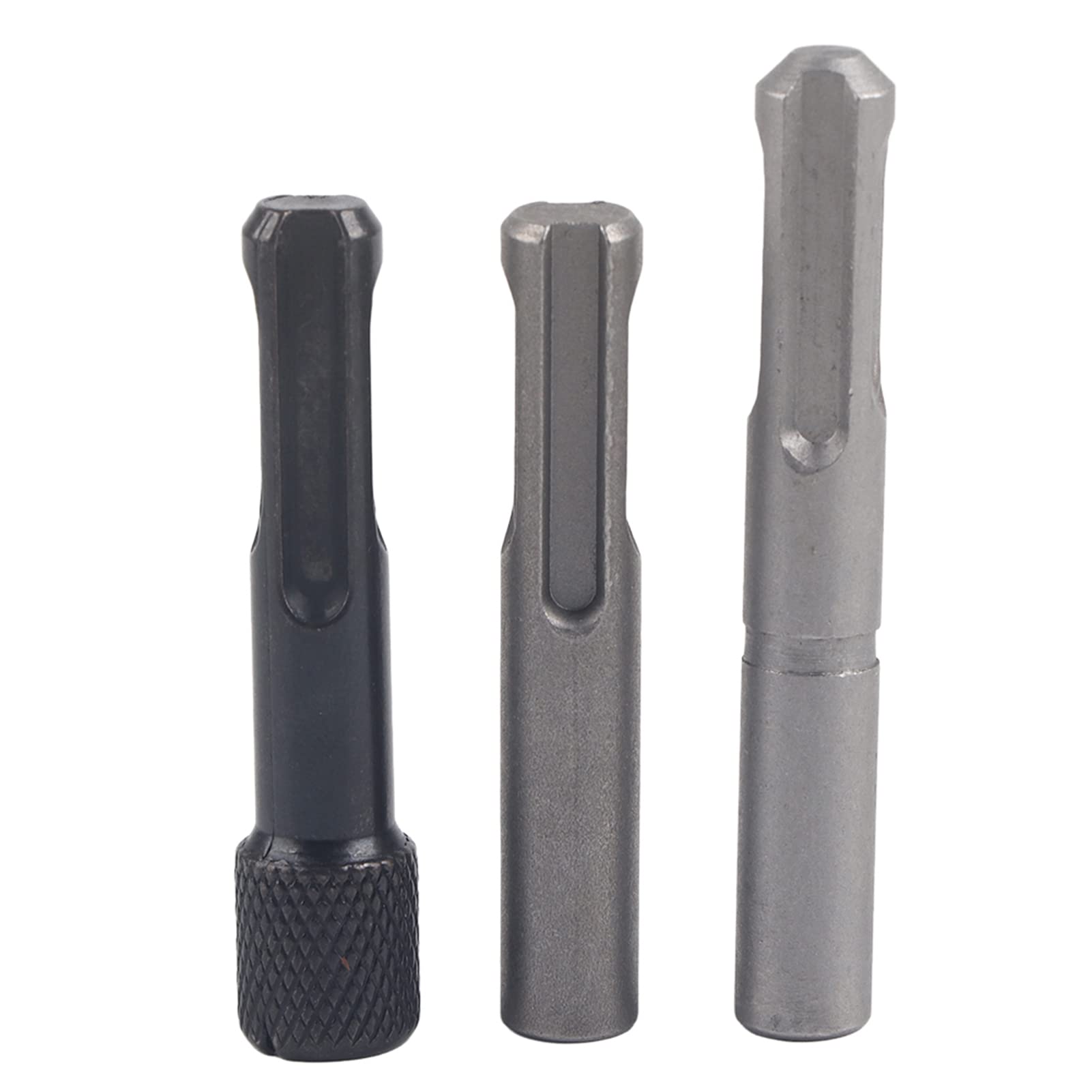 3Pcs SDS Socket Adaptor Set 1/4" Hex Shank Screwdriver Bit Holder Socket Adaptor Converter for SDS Hammer Drill
