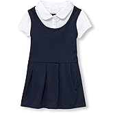 The Children's Place Baby-Girls and Toddler Short Sleeve Ponte Knit 2 in 1 Dress