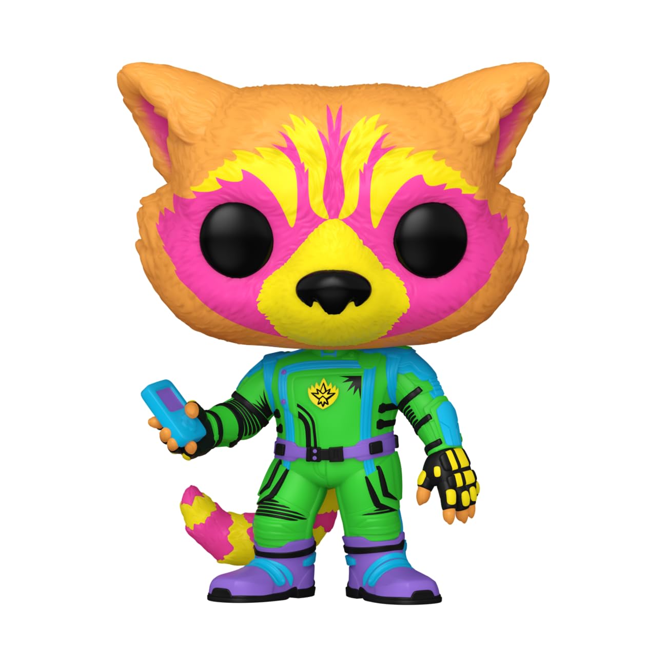 Funko Pop! Guardians of The Galaxy vol:3 Exclusive Rocket Black Light Vinyl Figure
