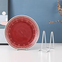 Plate Holder Easel Display Stand - 6 inch Metal