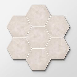 Alwayspon 12Pcs Hexagon LVT Flooring Peel and Stick