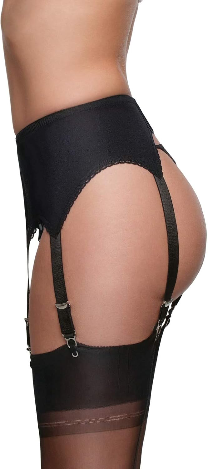six strap suspender belt