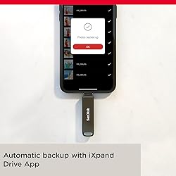 SanDisk 64GB iXpand Flash Drive Luxe for iPhone and