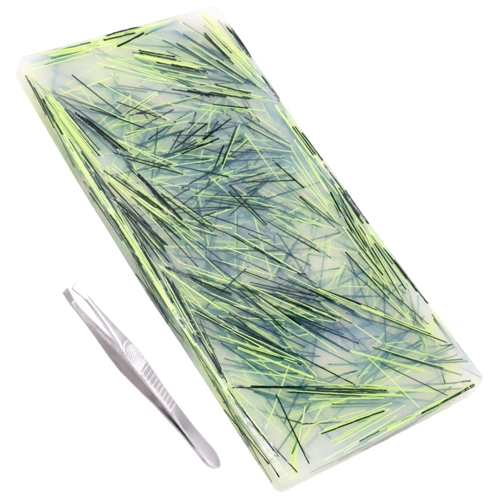 Picky Pad, Skin Picking Fidget Toys with Tweezer Silicone Picking Pads Picky Pad Reusable Sensory Release Stress and Relieve Anxiety for Adults and Teens