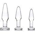 Dosha 3 Piece Glass Anal Plug Kit
