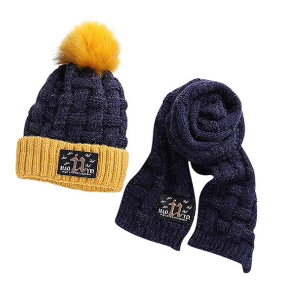 bobble hat and scarf