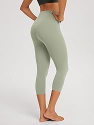 ODODOS 2-Pack Buttery Soft Lounge Yoga Capris for