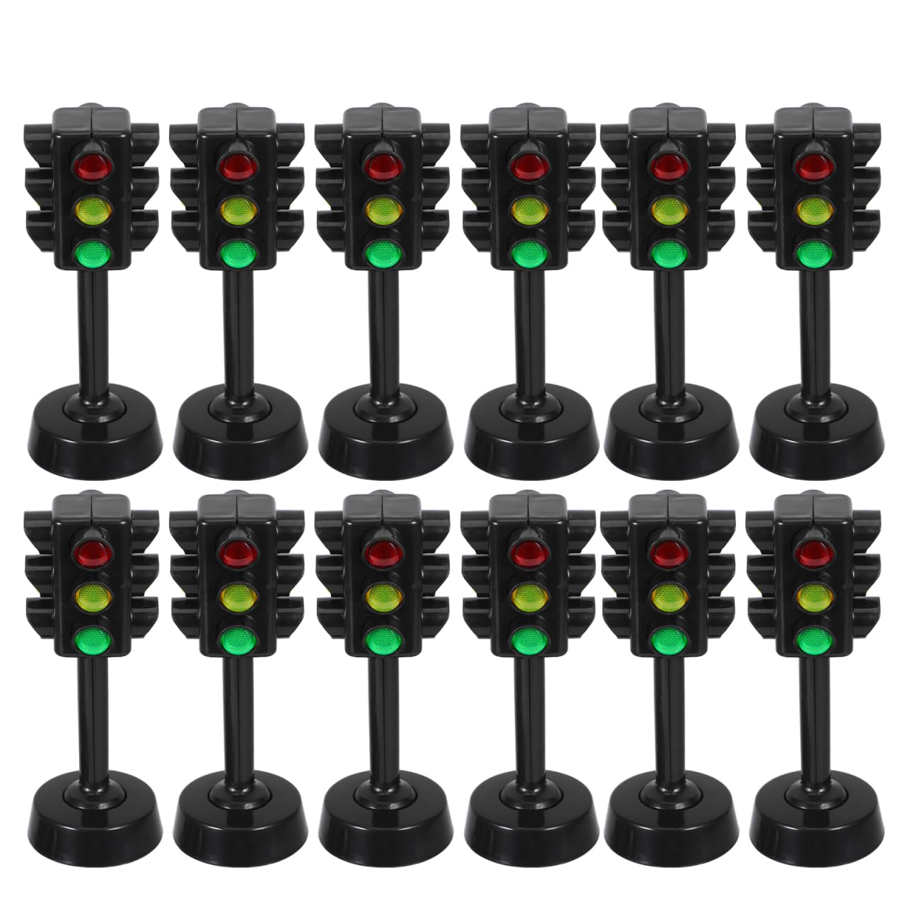 Photo 1 of Traffic Light Toys for Kids Traffic Signal Model for Early Education Mini Lamp Red Green Light Game