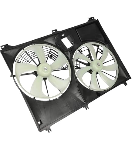 Radiator Cooling Fan Assembly For 2014-2019 Toyota Highlander - Dual Fans, 12V, Direct Replacement 6 thumbnail image