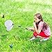 SAYAYA Telescopic Butterfly Net Fishing Nets Insect Net with 12 Inch Ring, Handle Extends to 36 Inch