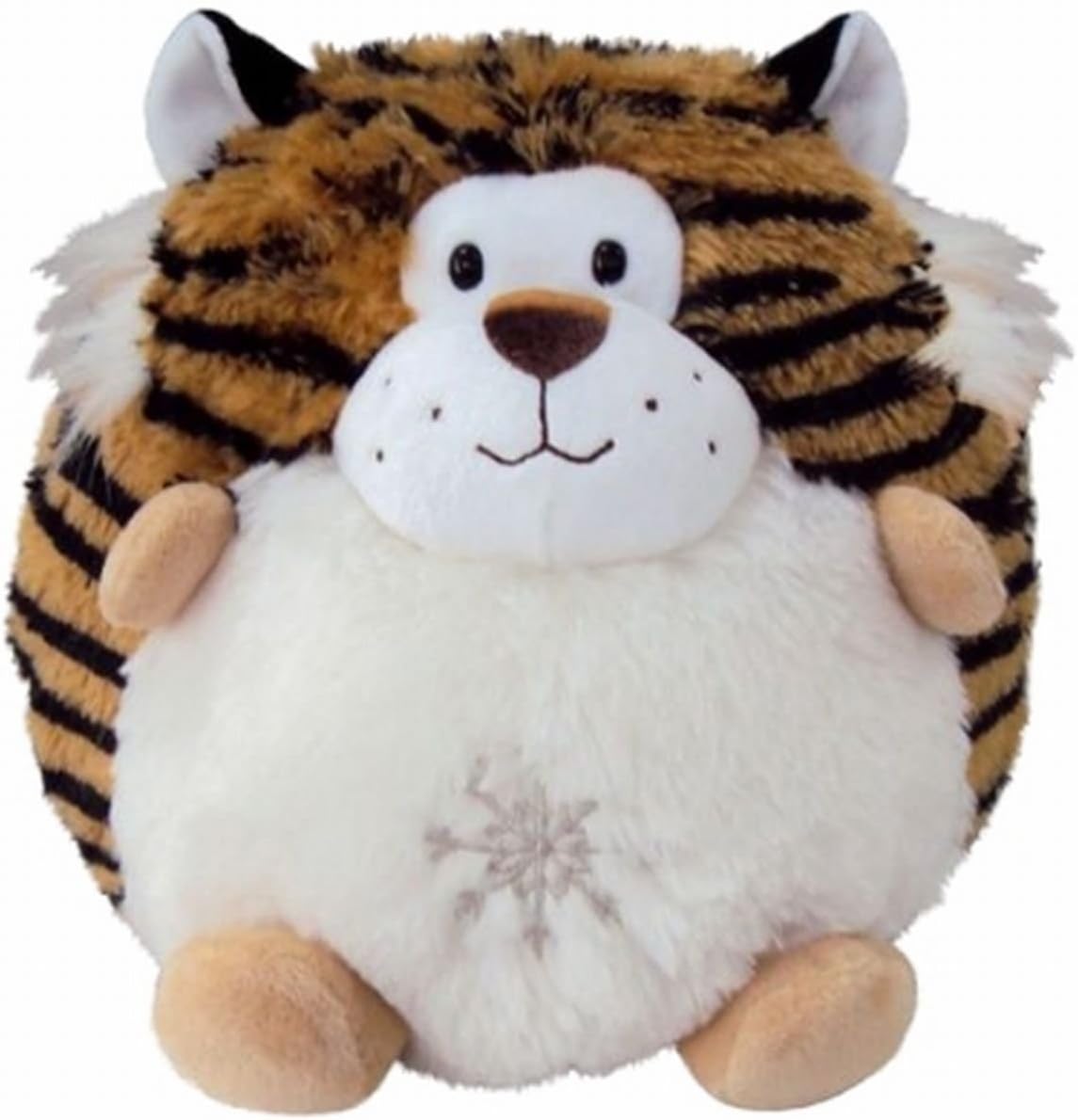 Trimmery Holiday Chubby Striped Tiger Stuffed Animal 9.5" Plush Jungle Pal